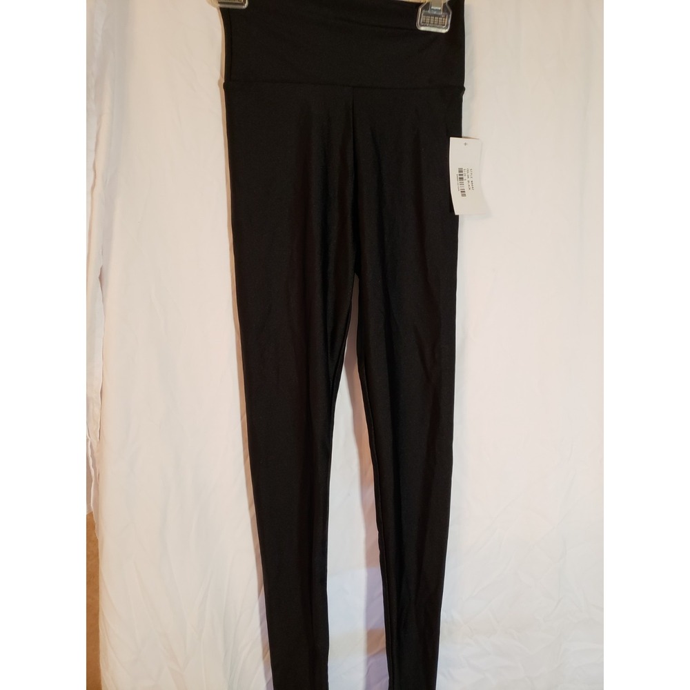 Women's Natalie Dance wear Black Leggings Size S